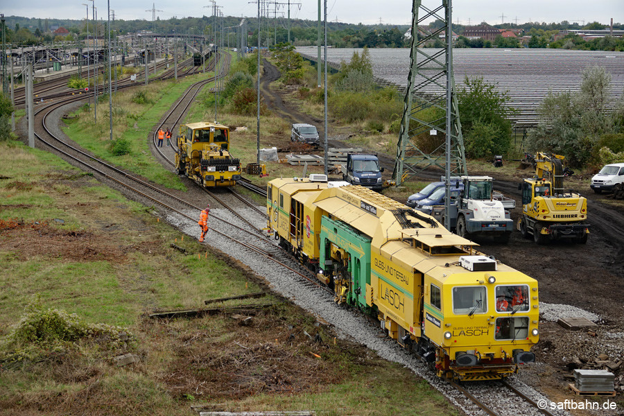 Stopf- und Richtarbeiten am 03.10.2024.