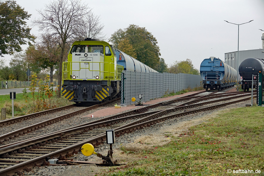 Ankunft in Zörbig.