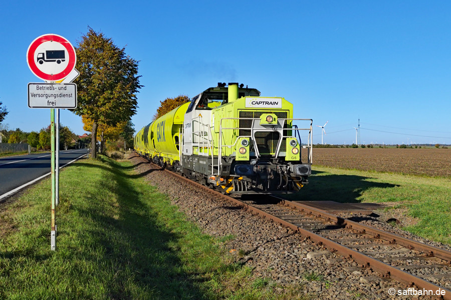 Durchfahrt Großzöberitz.