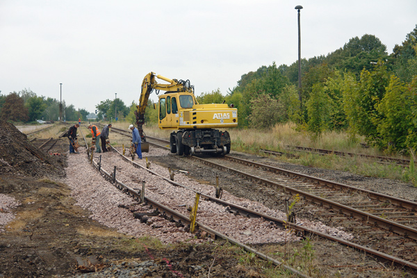 Geisbauarbeiten am 15.09.2008